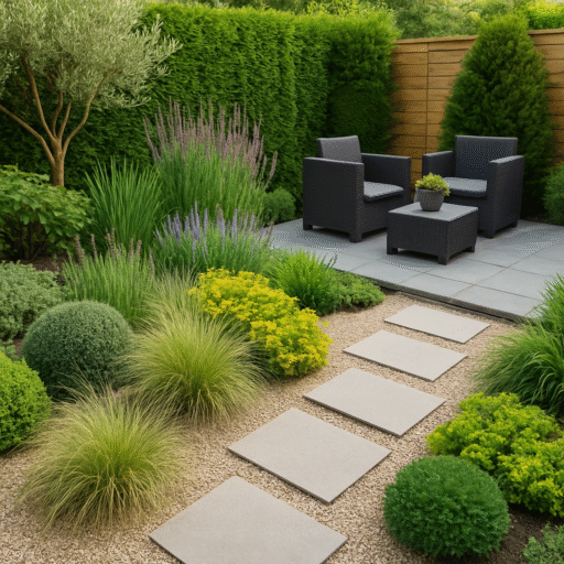 10 ideeën voor een onderhoudsarme tuin