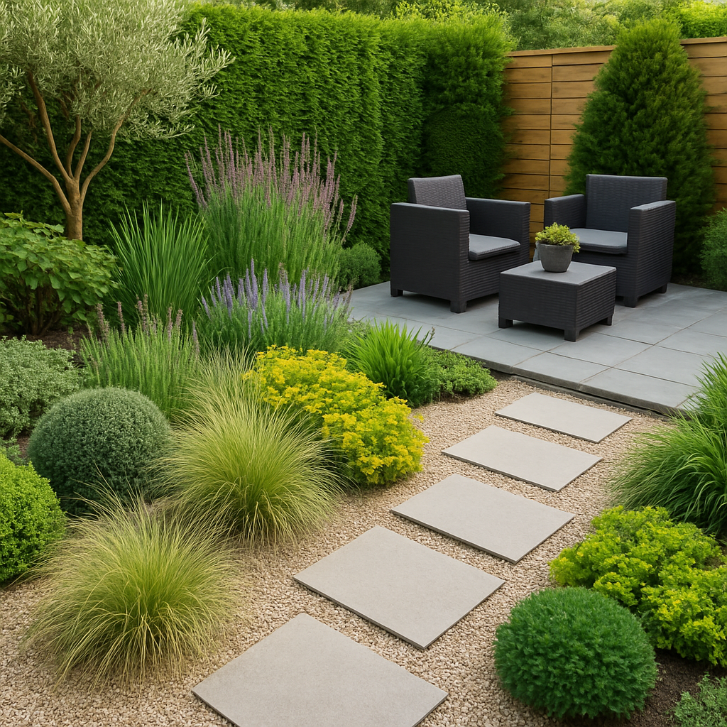 10 ideeën voor een onderhoudsarme tuin