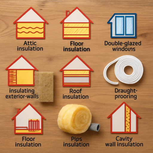 10 manieren om je huis te isoleren