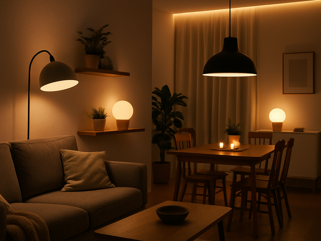 10 slimme verlichtingstips voor elke ruimte