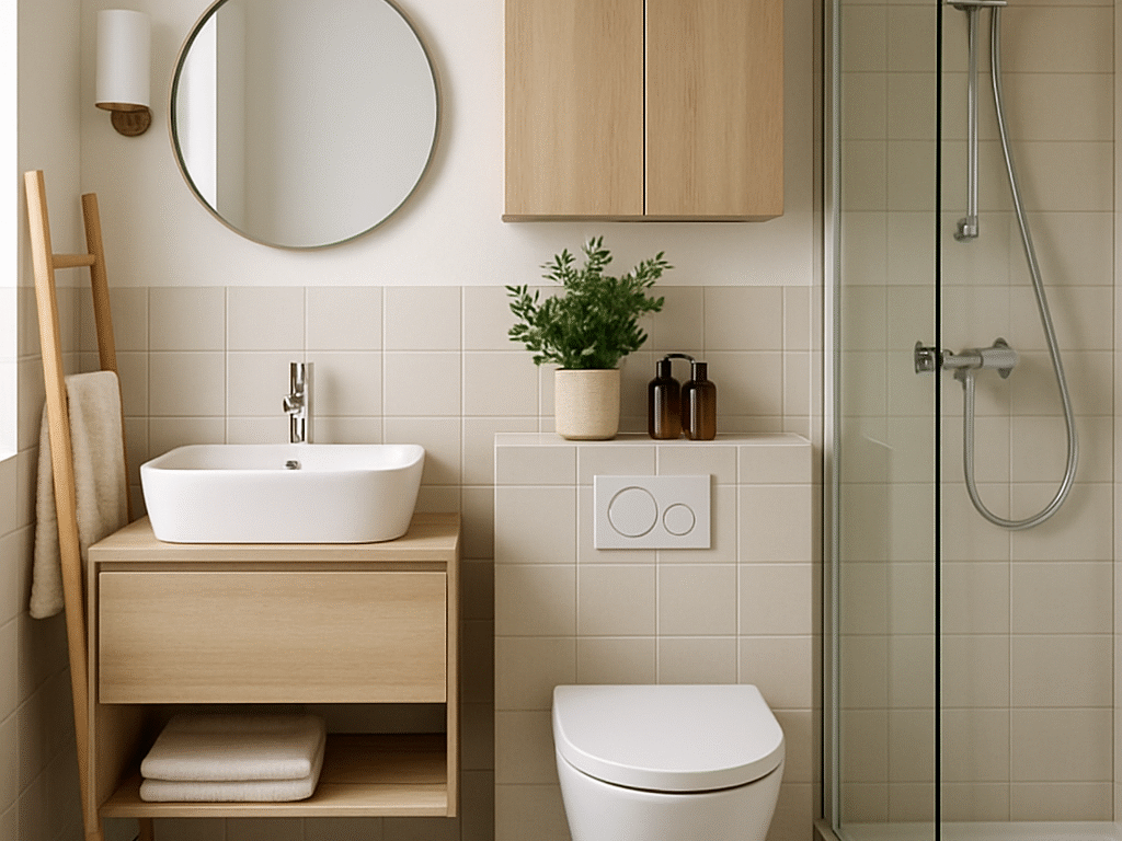 7 slimme tips voor kleine badkamers