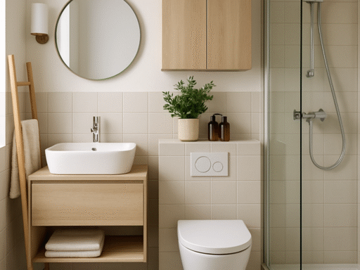 7 slimme tips voor kleine badkamers