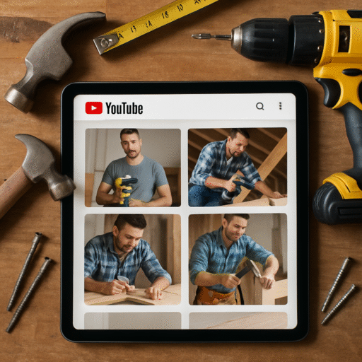 Beste YouTube kanalen voor klussers