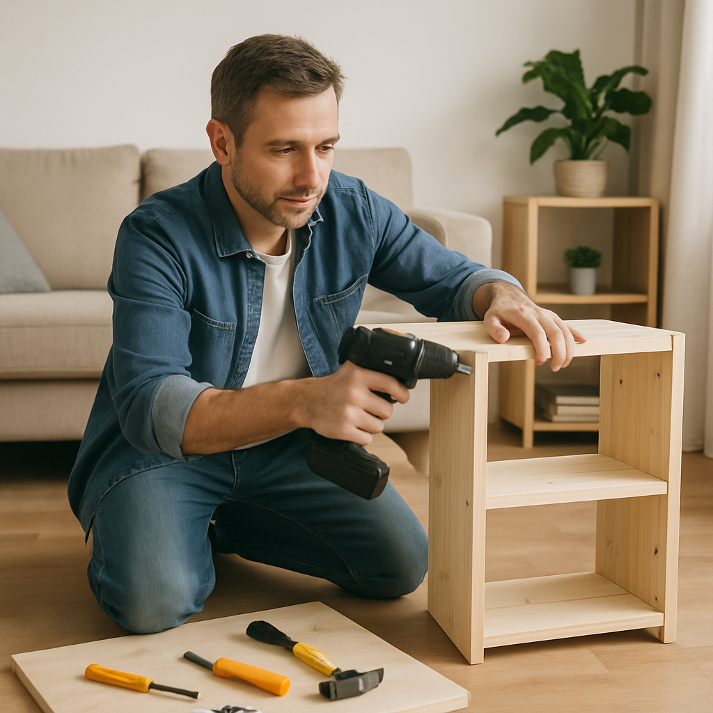 Eenvoudige meubels zelf maken