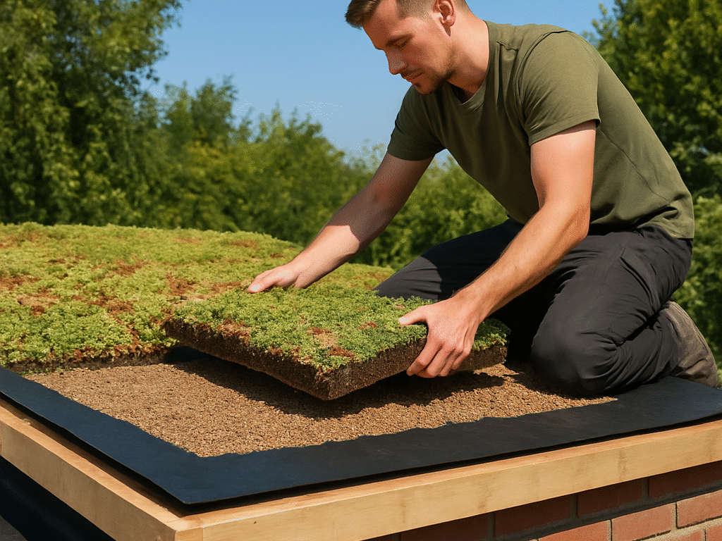 Groendak aanleggen stap voor stap