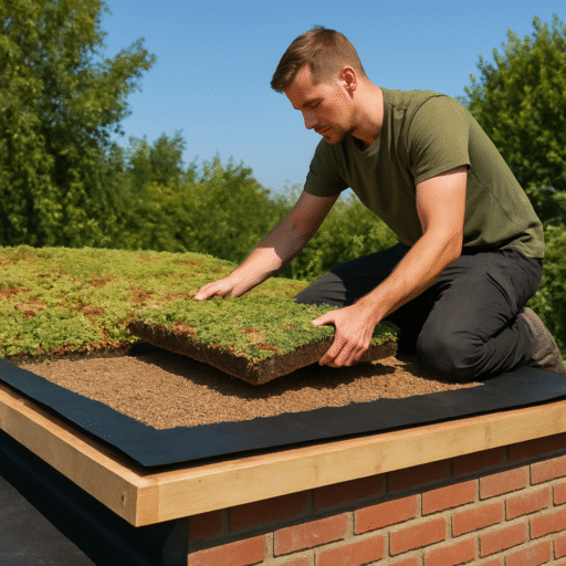 Groendak aanleggen stap voor stap