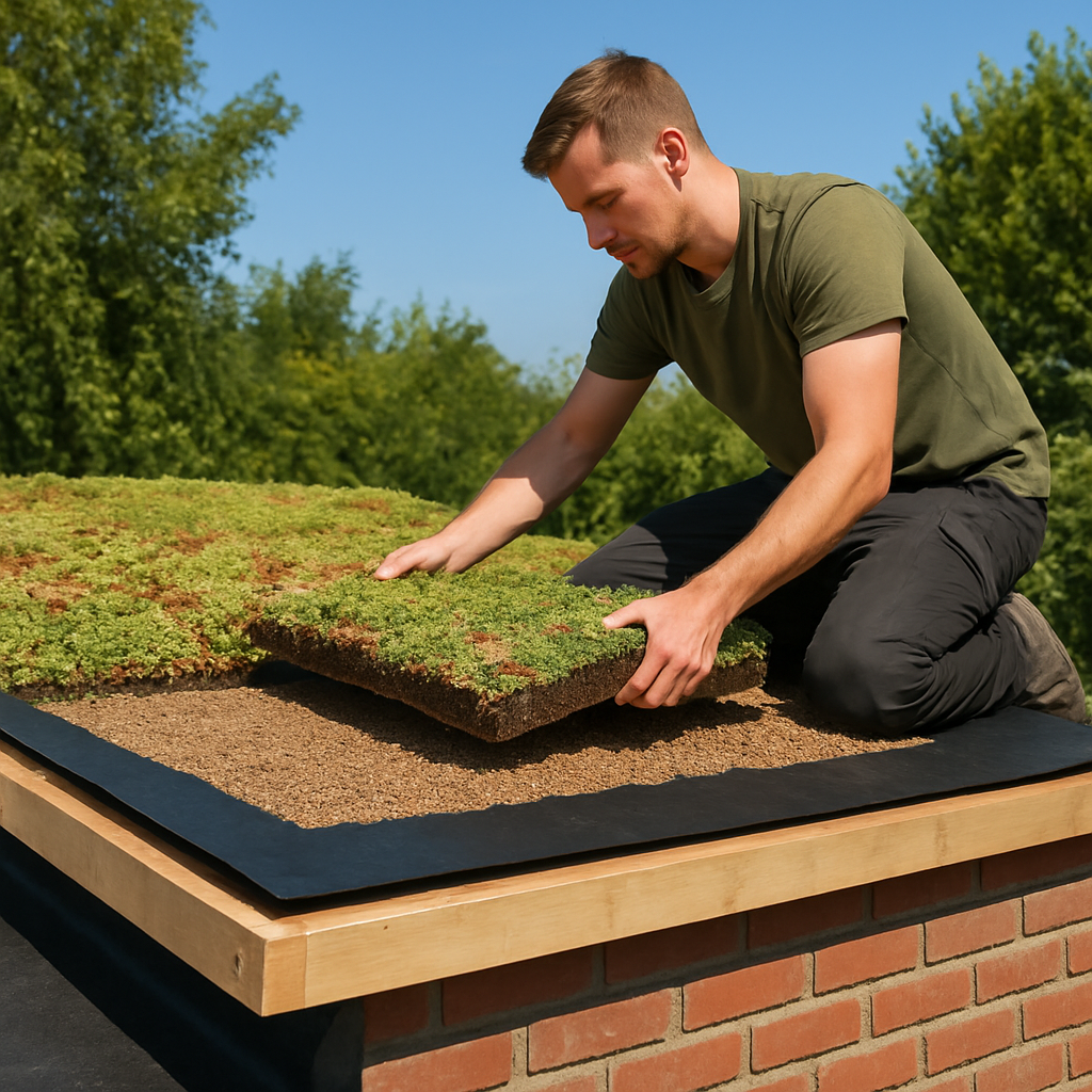 Groendak aanleggen stap voor stap