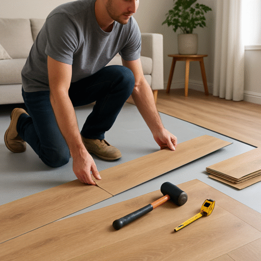 Hoe leg je zelf een PVC vloer