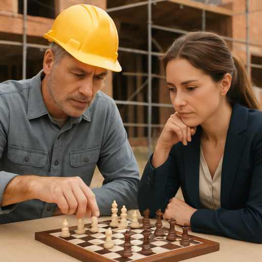 Hoe onderhandel je met aannemers