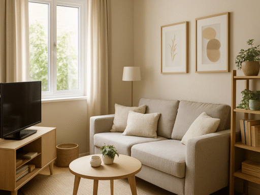 Hoe richt je een kleine woonkamer in