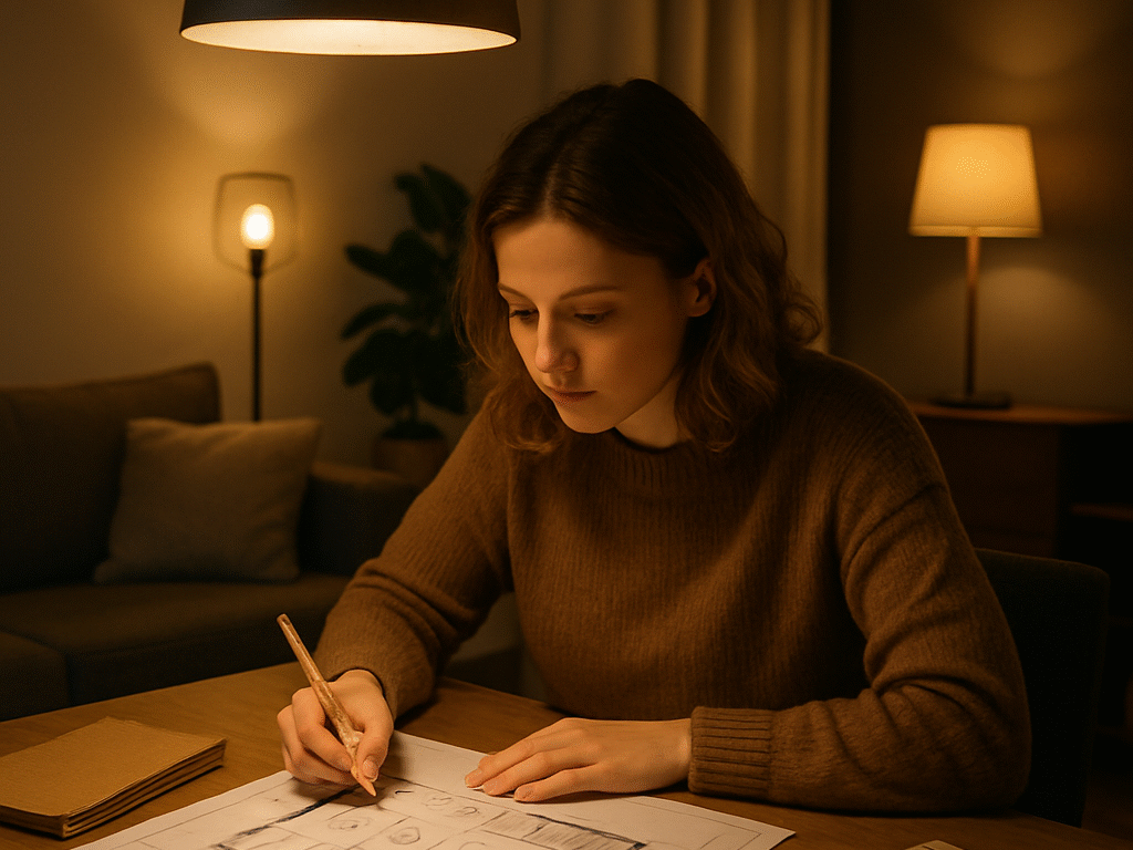 Hoe werkt een lichtplan maken