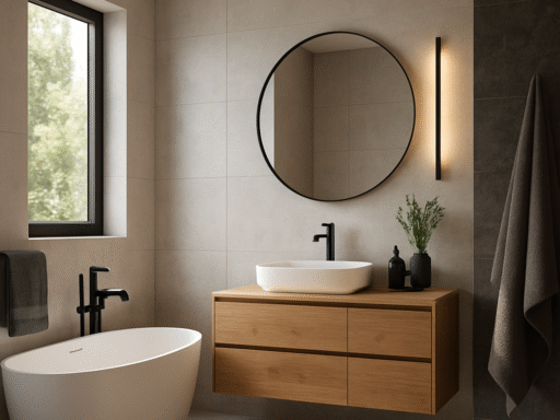 Inspiratie voor een moderne badkamer