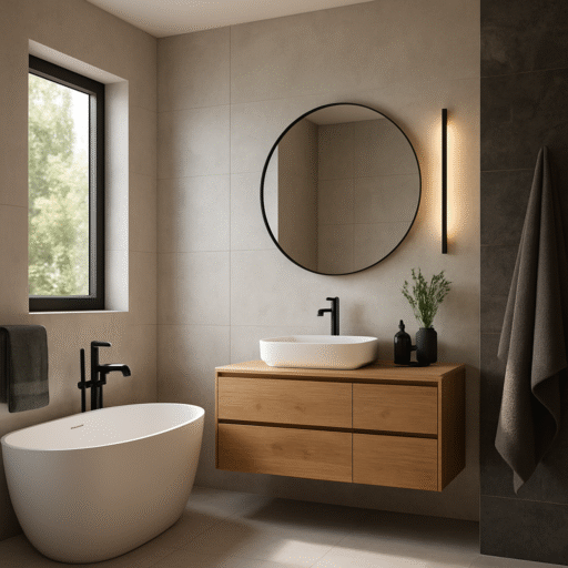 Inspiratie voor een moderne badkamer