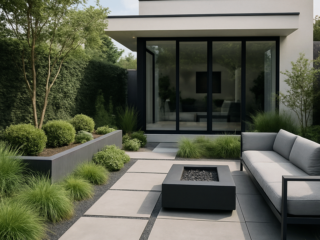 Inspiratie voor een moderne tuin