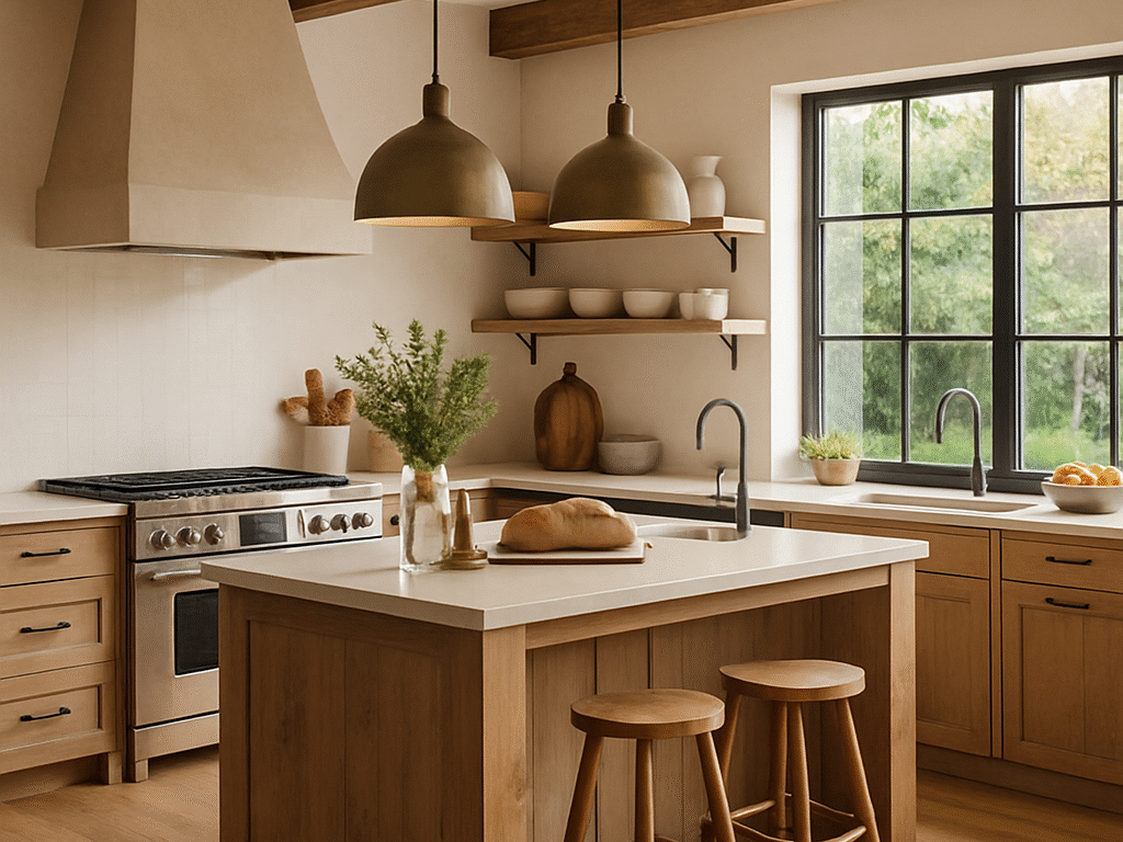 Inspiratie voor een open keuken