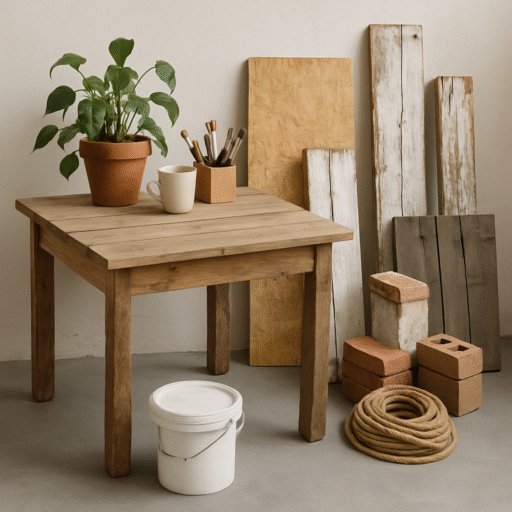 Inspiratie voor hergebruik van materialen