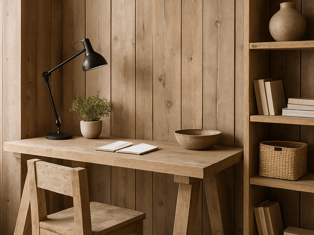 Inspiratie voor werken met steigerhout