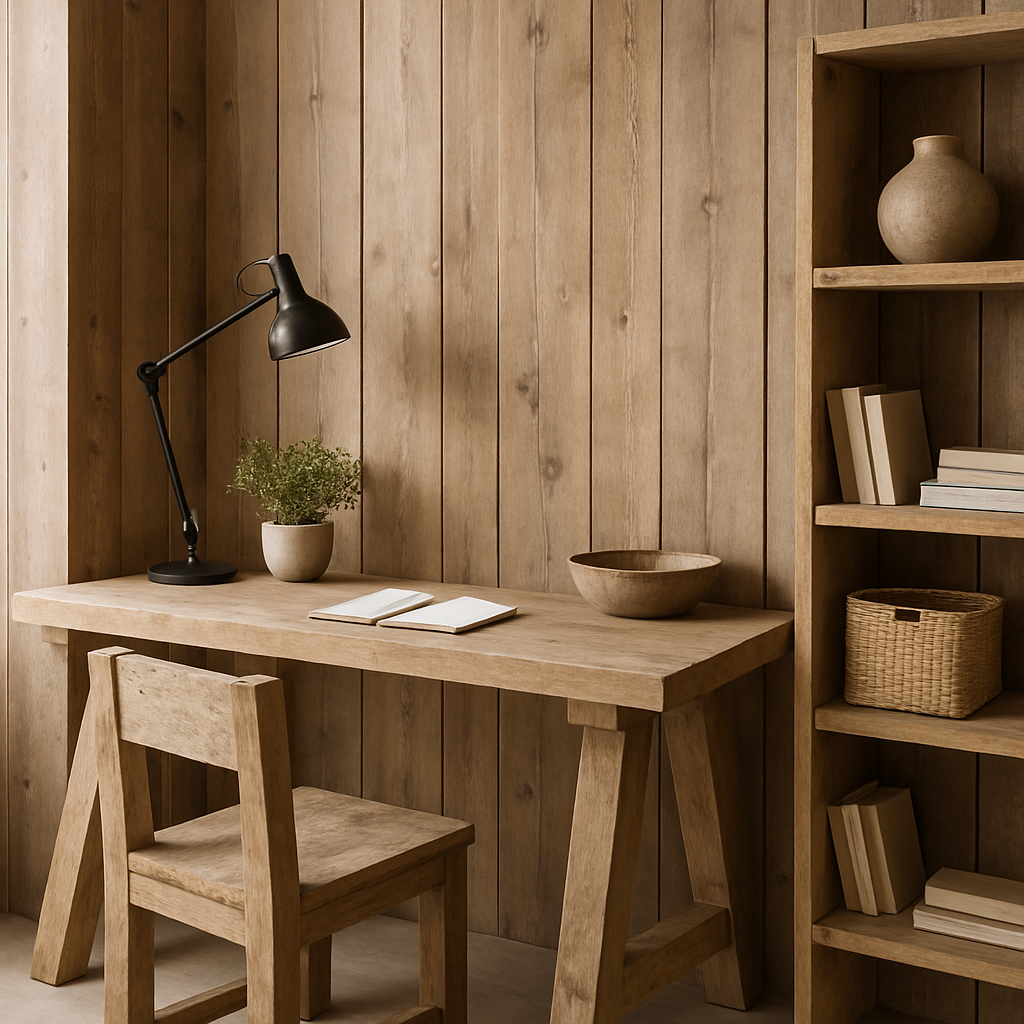 Inspiratie voor werken met steigerhout