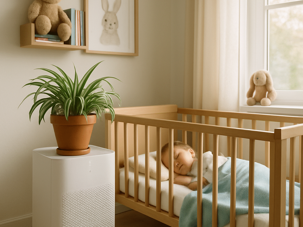 Luchtkwaliteit verbeteren in kinderkamers
