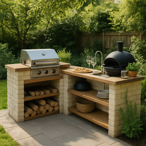 Maak je eigen buitenkeuken