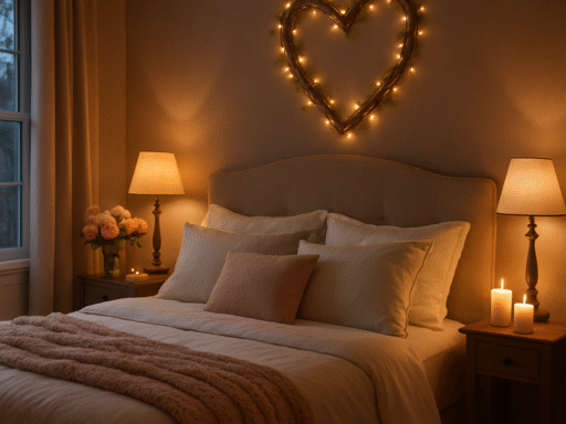 Romantische slaapkamer inrichten doe je zo