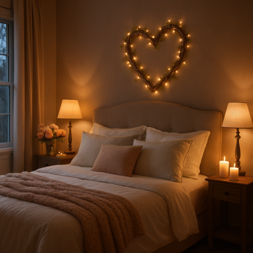 Romantische slaapkamer inrichten doe je zo