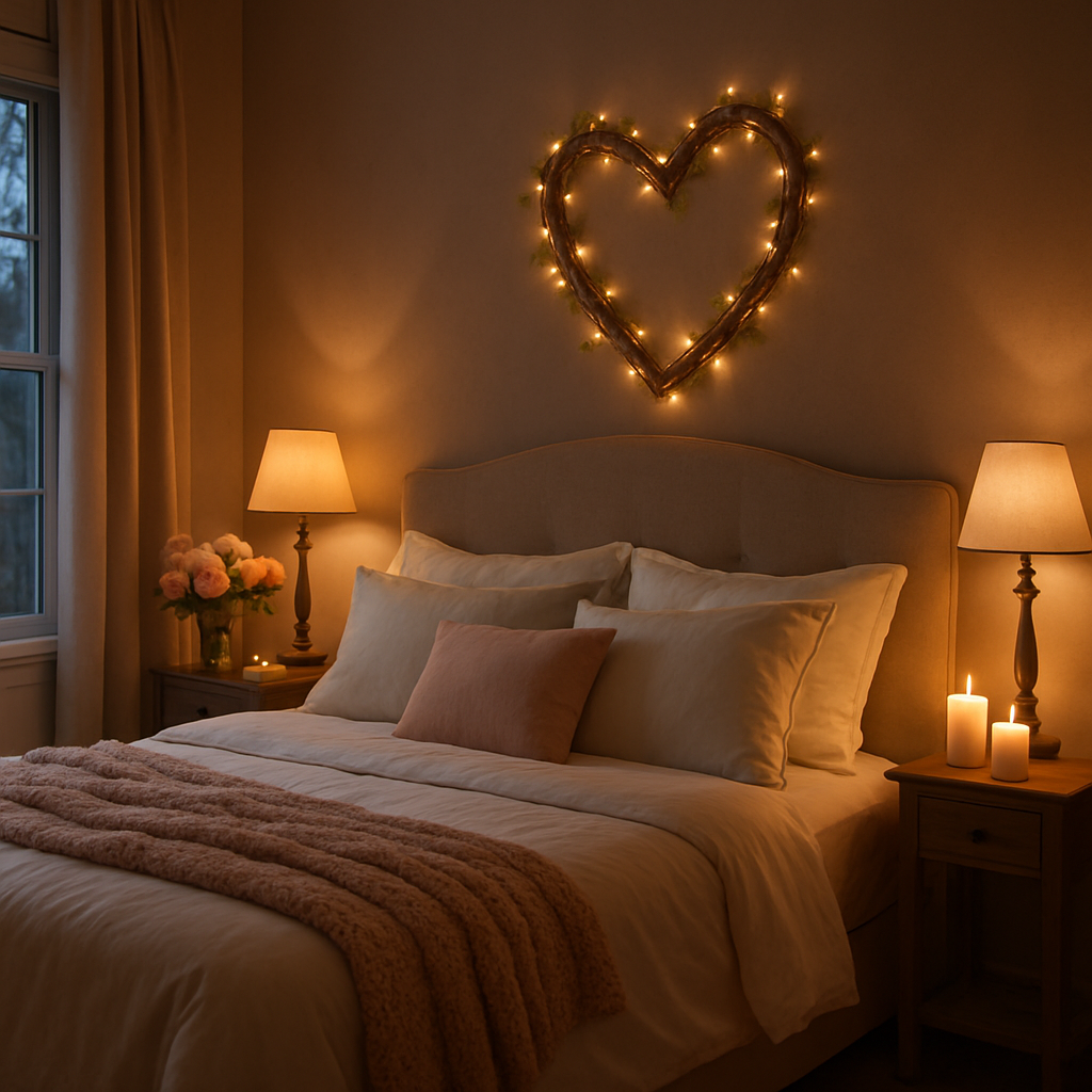 Romantische slaapkamer inrichten doe je zo