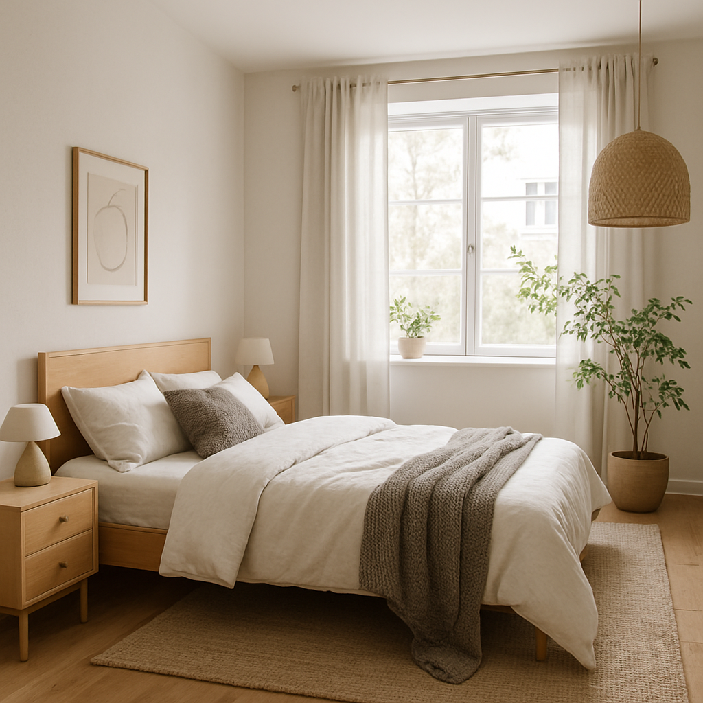 Scandinavische slaapkamer inspiratie