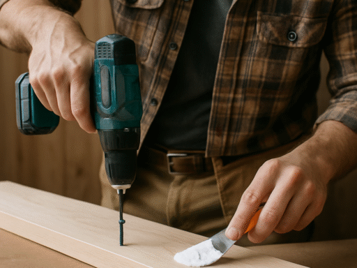 Schroeven boren plamuren uitgelegd