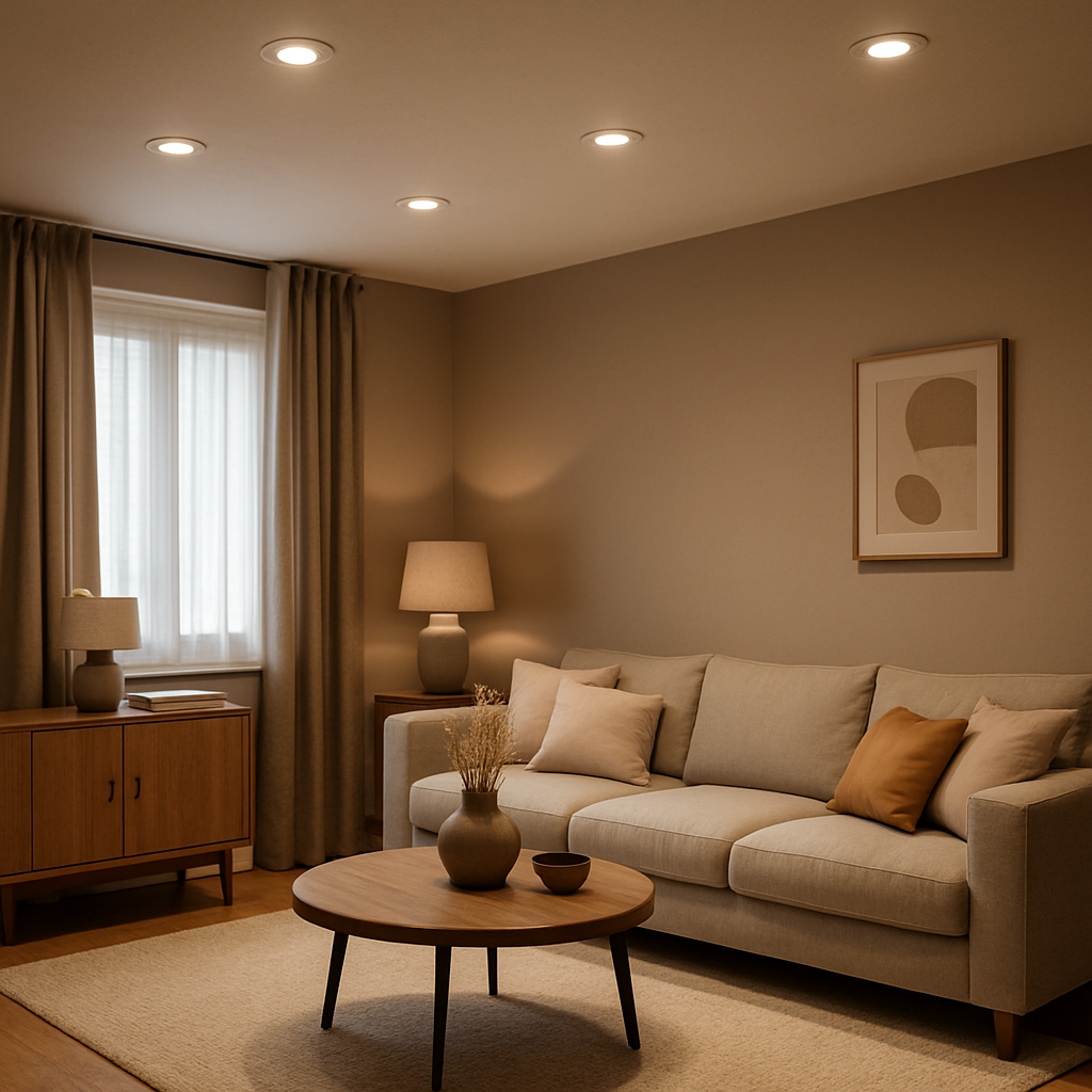 Top 5 inbouwspots voor de woonkamer