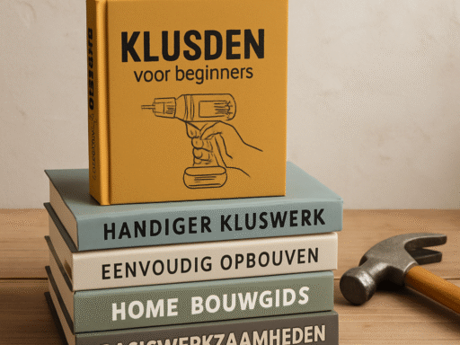 Top 5 klusboeken voor starters