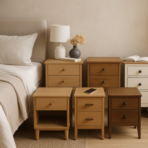 Top 5 nachtkastjes met lades