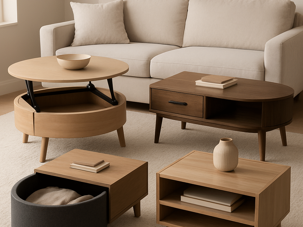 Top 5 salontafels met opbergruimte