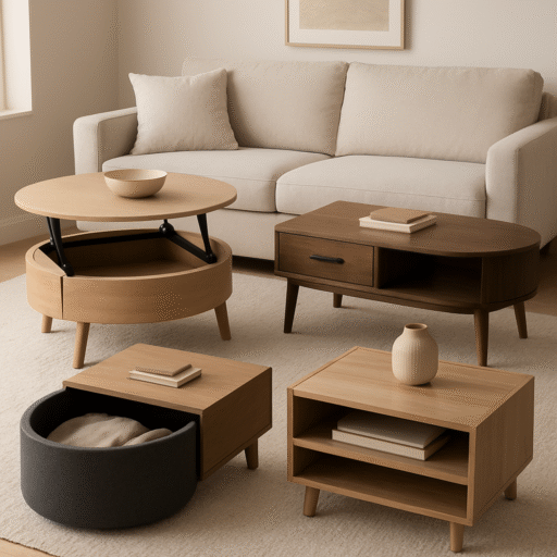 Top 5 salontafels met opbergruimte