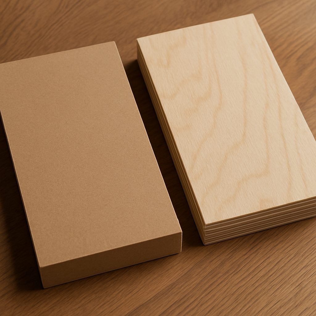 Verschil tussen MDF en multiplex