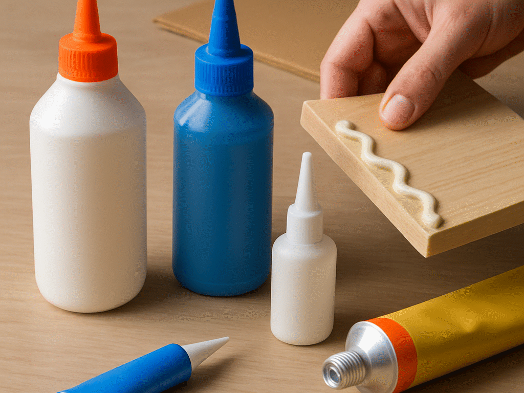 Welke lijmsoorten gebruik je waarvoor